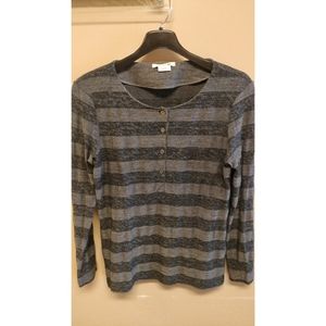 Lacsote Henley Knit Top